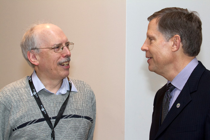 C. Ian Kyer (GRAND) et Chad Gaffield (CRSH)