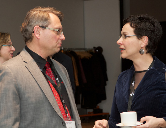 Kevin Tuer (CDMN) and St&eacute;phanie Michaud (NCE)