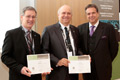 Simon Courtenay, Peter Steblin et Alain Beaudet