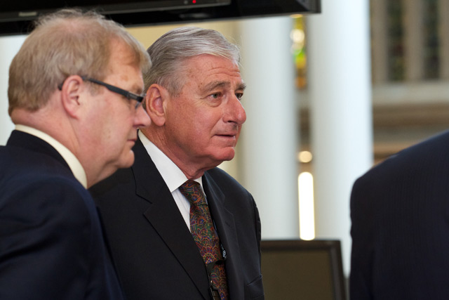 De gauche &agrave; droite : John Knubley et James Edwards